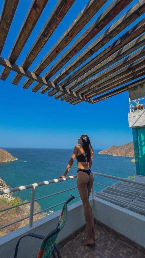 Casa Babel Taganga Otel Santa Marta Dış mekan fotoğraf