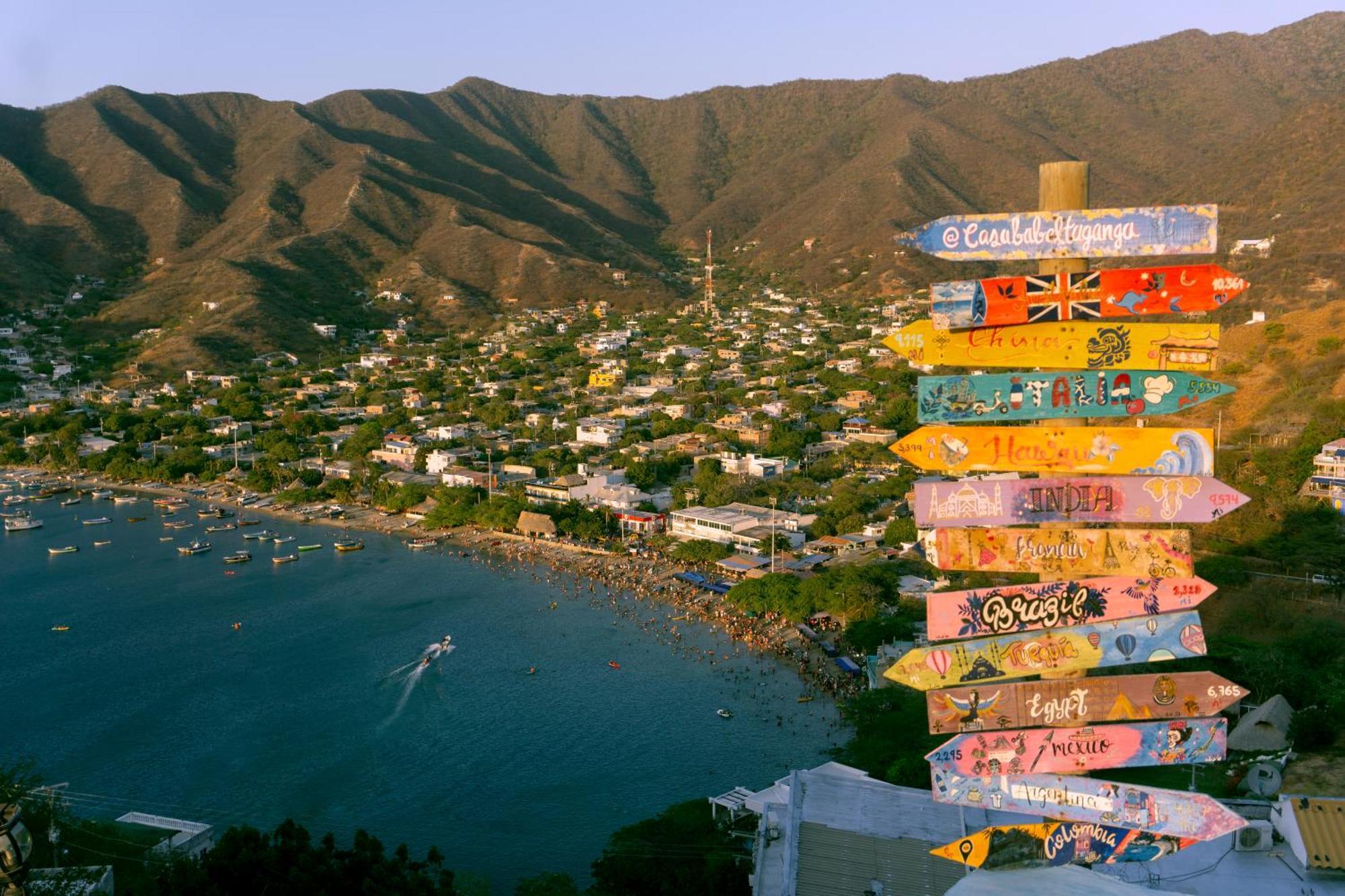 Casa Babel Taganga Otel Santa Marta Dış mekan fotoğraf
