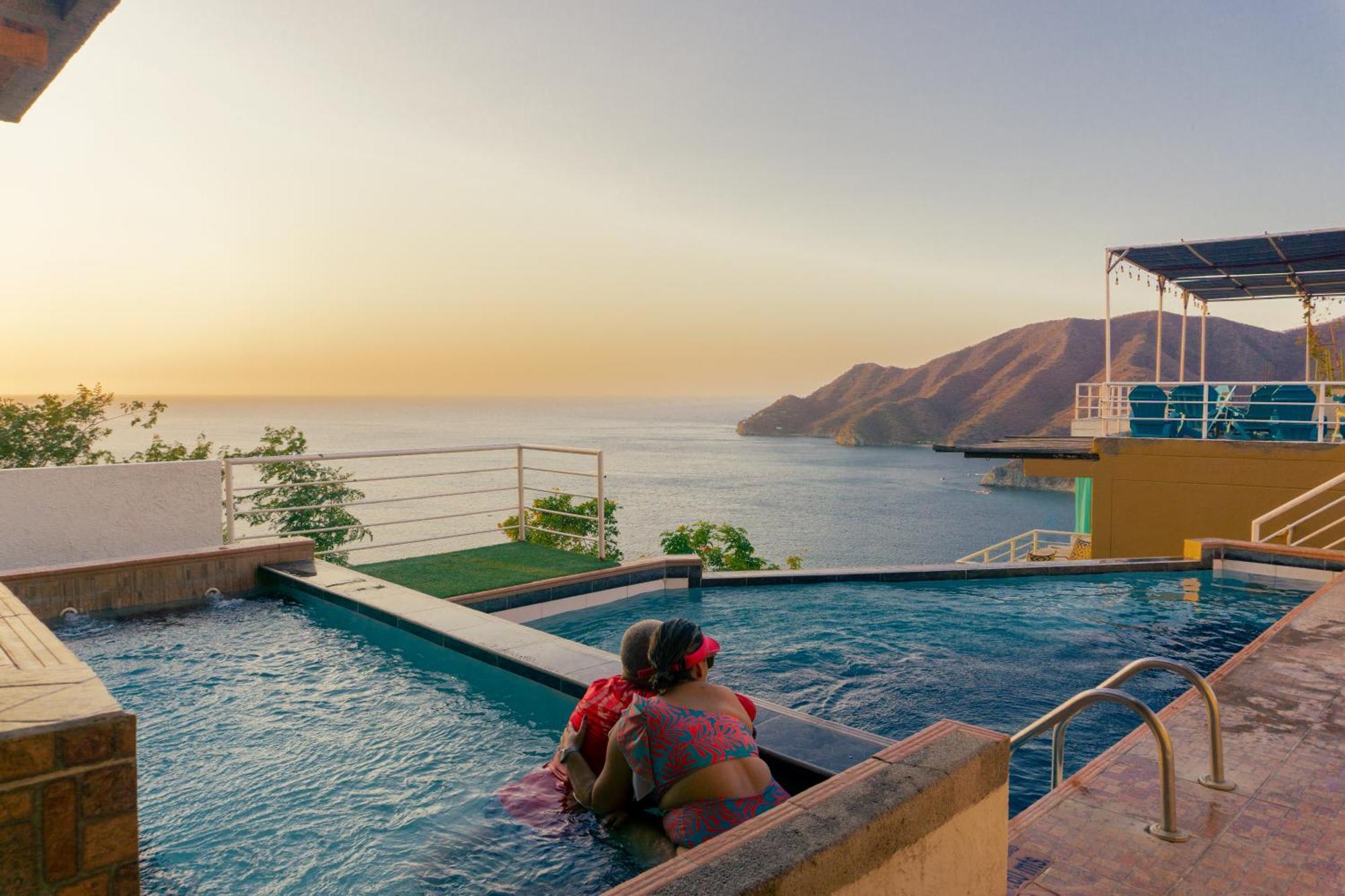 Casa Babel Taganga Otel Santa Marta Dış mekan fotoğraf