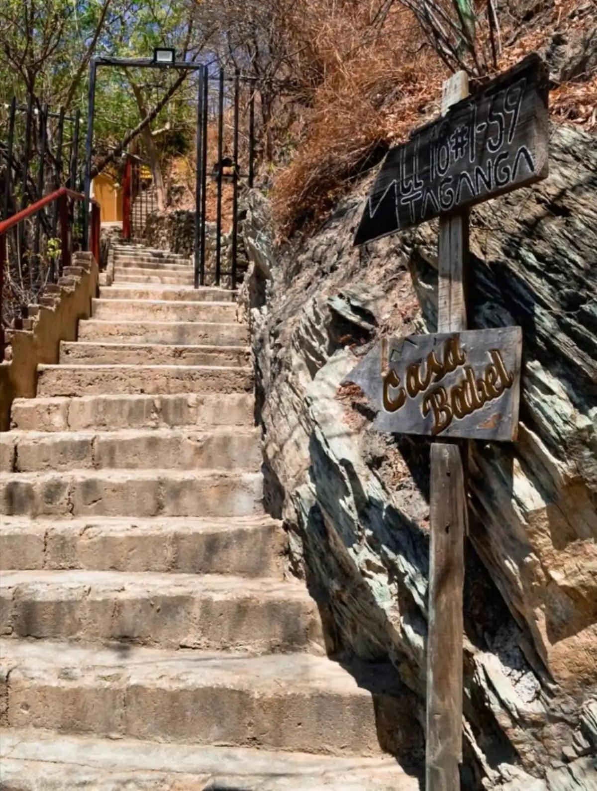 Casa Babel Taganga Otel Santa Marta Dış mekan fotoğraf